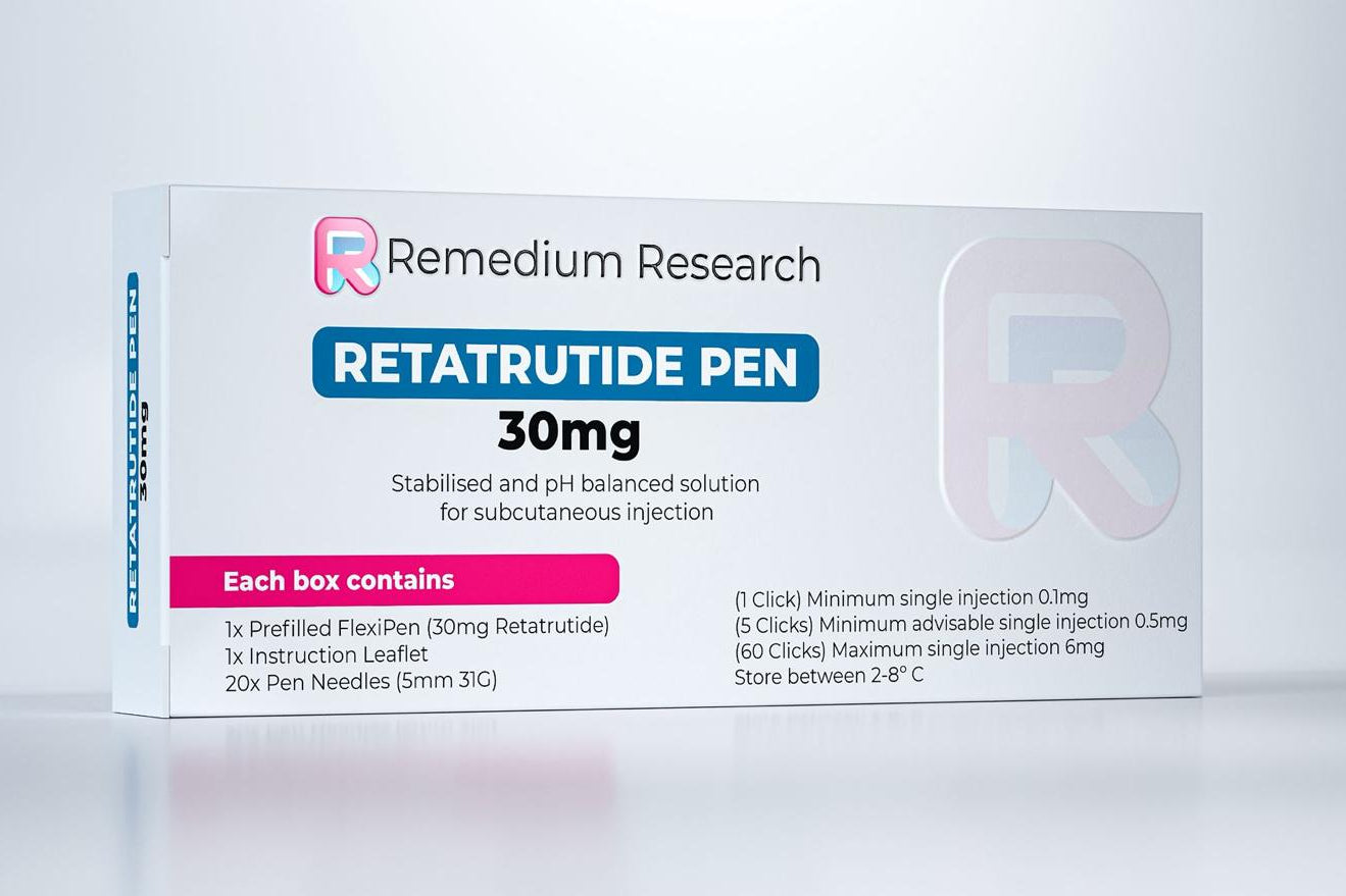 Remedium Research 30mg Retatrutide FlexiPen